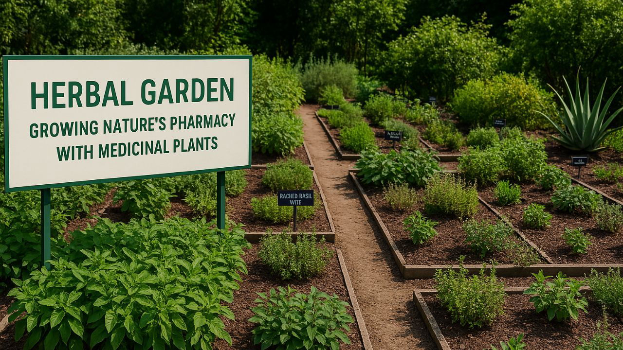 Herbal garden is in fact, a fairly recent farming practice of scientific management of plants having cultivation and medicinal value. ( Representational Image)