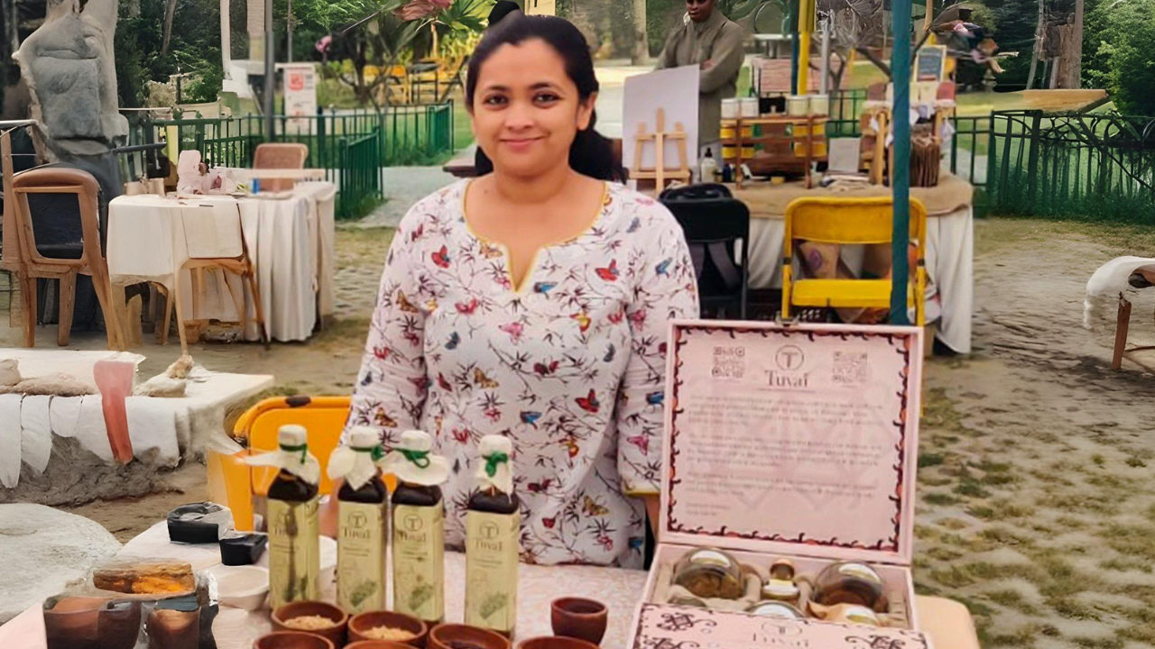 Dr. Prerna Terway, agricultural economist and founder of Tuvai Nature, leads the way in restoring soil health and uplifting tribal women through sustainable farming practices. (Image credit: Dr. Prerna Terway)